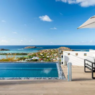  vacation rental photo St Barthelemy WV CIO Villa Iris St Barts Villa CIOdek03 desktop SBP