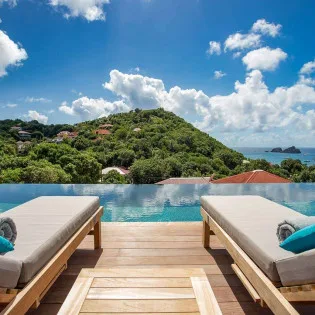  vacation rental photo St Barthelemy WV SAH Villa Sasha St Barts Villa sahdek01 desktop