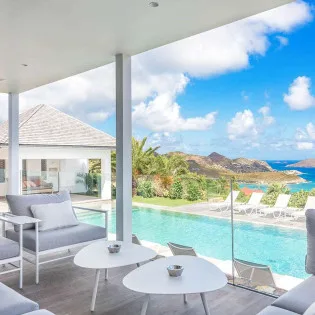  vacation rental photo St Barthelemy WV VIN Villa Wine Note St Barts Villa VINdek01 desktop