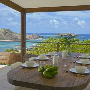 0 vacation rental photo St Barthelemy WV AJL Villa Lagon Jaune St Barts Villa AJLdin03 desktop