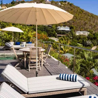 0 vacation rental photo St Barthelemy WV AUS Villa Mirande St Barts Villa AUSdek07 desktop SBP
