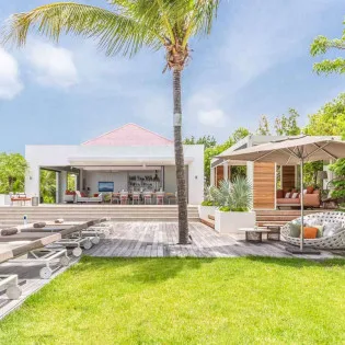 1 vacation rental photo St Barthelemy WV GEM Villa Palm Springs St Barts Villa GEMext01 desktop SBP