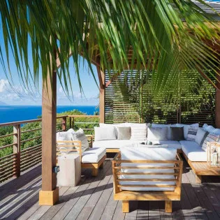1 vacation rental photo St Barthelemy WV GYP Villa Gypsea St Barts Villa GYPdek03 desktop SBP