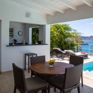 1 vacation rental photo St Barthelemy WV TOR Villa La Tortue St Barts Villa TORdin01 desktop SBP