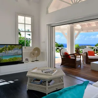 2 vacation rental photo St Barthelemy WV CCL Villa La Case Creole  St Barts Villa CCLliv03 desktop