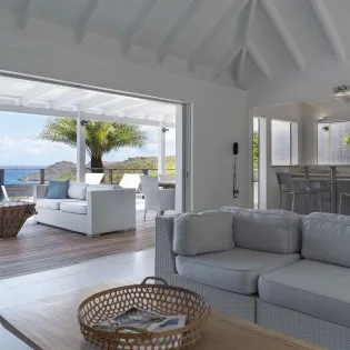 2 vacation rental photo St Barthelemy WV RIV Villa Rivendell St Barts Villa RIVliv01 desktop