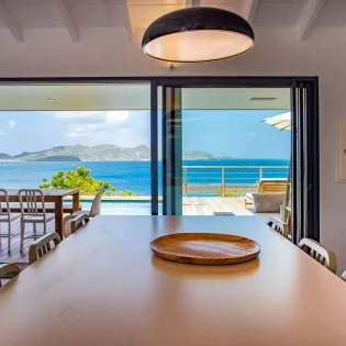 2 vacation rental photo St Barthelemy WV SUM Villa Summertime St Barts Villa sumdin01 desktop SBP