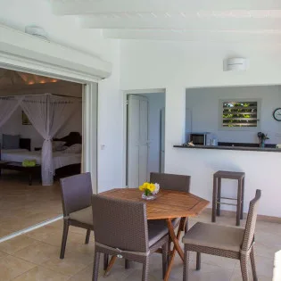 2 vacation rental photo St Barthelemy WV TOR Villa La Tortue St Barts Villa TORdin02 desktop SBP