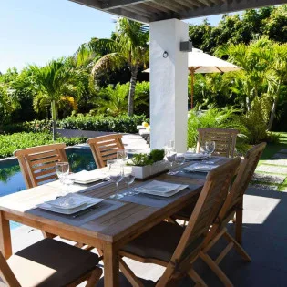 2 vacation rental photo St Barthelemy WV VLY Villa Valley St Barts Villa VLYdin02 desktop SBP