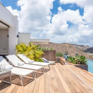 3 vacation rental photo St Barthelemy WV BST Villa Bastide St Barts Villa BSTdek01 desktop SBP