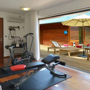 3 vacation rental photo St Barthelemy WV MJP Villa Sauvage St Barts Villa mjpgym01 desktop SBP