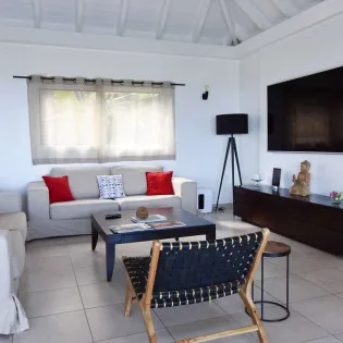 5 vacation rental photo St Barthelemy WV ACR Villa Au Coeur du Rocher St Barts Villa ACRliv03 desktop SBP