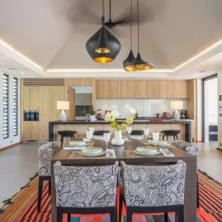 5 vacation rental photo St Barthelemy WV BST Villa Bastide St Barts Villa BSTdin01 desktop SBP