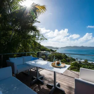 5 vacation rental photo St Barthelemy WV IDS Villa St Barts Villa idsdek02 desktop