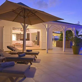 6 vacation rental photo St Barthelemy WV AJL Villa Lagon Jaune St Barts Villa AJLdek03 desktop