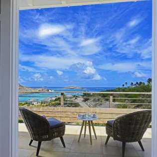 7 vacation rental photo St Barthelemy WV AJL Villa Lagon Jaune St Barts Villa AJLdek07 desktop