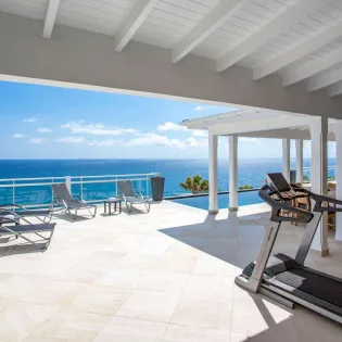 7 vacation rental photo St Barthelemy WV CAO Villa Cacao St Barts Villa caogym01 desktop SBP