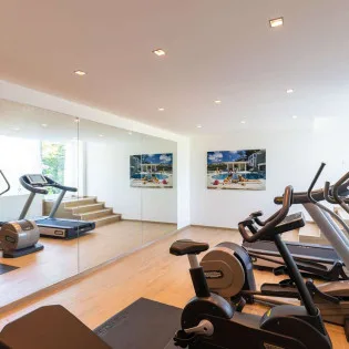 7 vacation rental photo St Barthelemy WV GEM Villa Villa Palm Springs St Barts Villa GEMgym01 desktop SBP