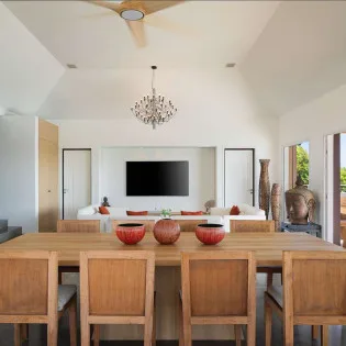 8 vacation rental photo St Barthelemy WV AOM Villa Aum St Barts Villa AOMdin01 desktop