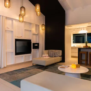 8 vacation rental photo St Barthelemy WV BEL Villa Magnifica St Barts Villa BELliv04 desktop SBP