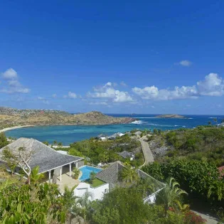 8 vacation rental photo St Barthelemy WV LAR Villa Lagon Rose St Barts Villa LARviw01 desktop SBP