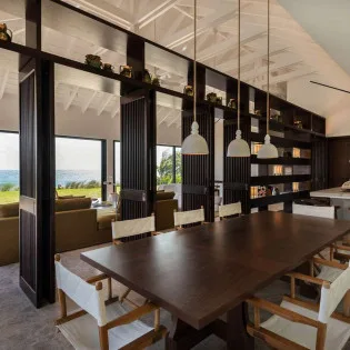 9 vacation rental photo St Barthelemy WV PEV Villa Petit Reev St Barts Villa PEVdin01 desktop SBP