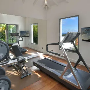 9 vacation rental photo St Barthelemy WV RMN Villa La Romance St Barts Villa RMNgym01 desktop