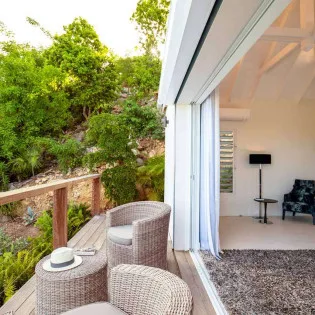 9 vacation rental photo St Barthelemy WV RYS Villa Krystel St Barts Villa RYSdek02 desktop