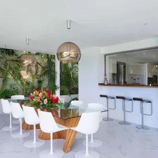 9 vacation rental photo St Barthelemy WV STL Villa Stellae St Barts Villa STLdin01 desktop SBP
