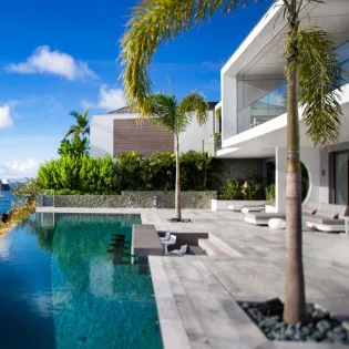  vacation rental photo St Barthelemy WV AXL Villa Axel Rocks St Barts Villa axlext01 desktop SBP