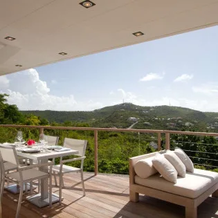  vacation rental photo St Barthelemy WV CCM Villa  St Barts Villa ccmdek09 desktop SBP