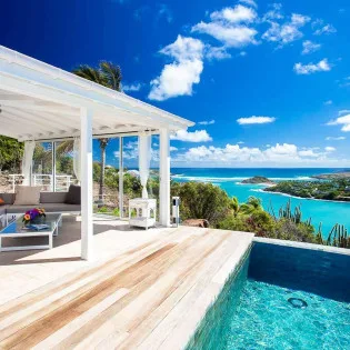  vacation rental photo St Barthelemy WV NOC Villa Nocean St Barts Villa NOCdek01 desktop