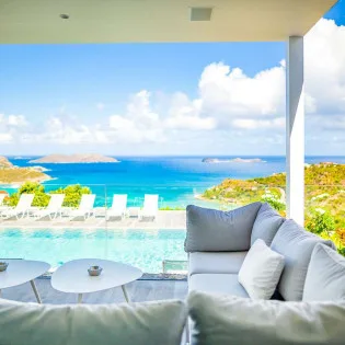  vacation rental photo St Barthelemy WV VIN Villa Wine Note St Barts Villa VINdek02 desktop