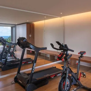 1 vacation rental photo St Barthelemy WV LEP Villa Les Palmes St Barts Villa LEPgym01 desktop SBP