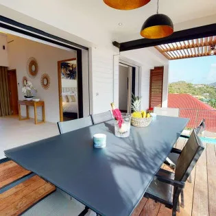 2 vacation rental photo St Barthelemy WV FAS Villa Fun and Sun St Barts Villa FASdin02 desktop SBP