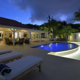 2 vacation rental photo St Barthelemy WV KRL Villa Kir Royale St Barts Villa KRLngt01 desktop SBP