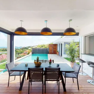 3 vacation rental photo St Barthelemy WV FAS Villa Fun and Sun St Barts Villa FASdin03 desktop SBP