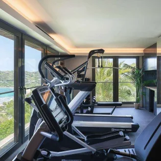 6 vacation rental photo St Barthelemy WV FEL Villa Felicita St Barts Villa FELgym01 desktop SBP