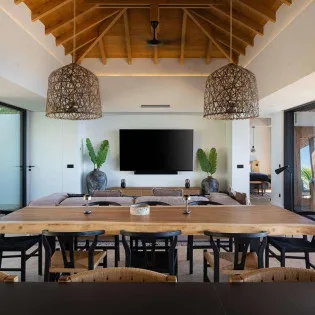 7 vacation rental photo St Barthelemy WV GYP Villa Gypsea St Barts Villa GYPdin02 desktop SBP