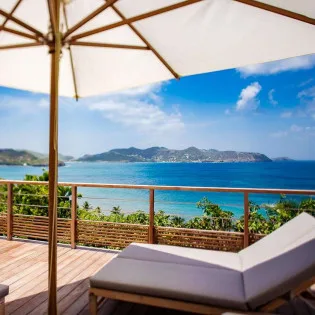 7 vacation rental photo St Barthelemy WV SUM Villa Summertime St Barts Villa sumdek04 desktop SBP