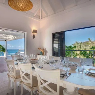 4 vacation rental photo St Barthelemy WV IEW Villa W View St Barts Villa iewdin03 desktop SBP