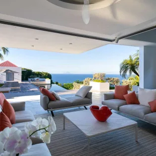 8 vacation rental photo St Barthelemy WV GEM Villa Villa Palm Springs St Barts Villa GEMliv01 desktop SBP
