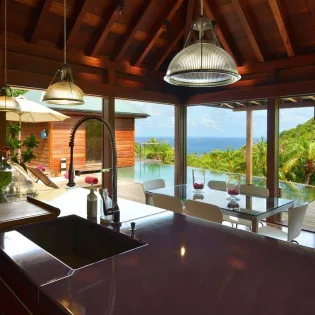 8 vacation rental photo St Barthelemy WV MJP Villa Sauvage St Barts Villa mjpkit04 desktop SBP
