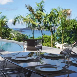  vacation rental photo St Barthelemy WV GVB Villa Good Vibrations St Barts Villa GVBdin03 desktop SBP