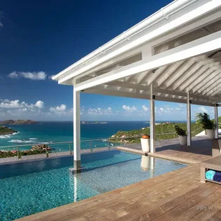 4 vacation rental photo St Barthelemy WV IEW Villa W View St Barts Villa iewter02 desktop SBP