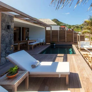  vacation rental photo St Barthelemy WV ACG Villa Greenheart St Barts Villa ACGdek02 desktop