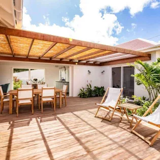  vacation rental photo St Barthelemy WV APE Villa Au Paille En Queue St Barts Villa APEdek03 desktop SBP