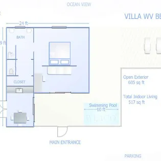  vacation rental photo St Barthelemy WV BBE Villa  St Barts Villa bbefpl01 desktop SBP