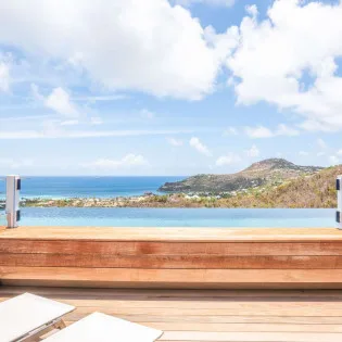  vacation rental photo St Barthelemy WV BST Villa Bastide St Barts Villa BSTdek05 desktop SBP