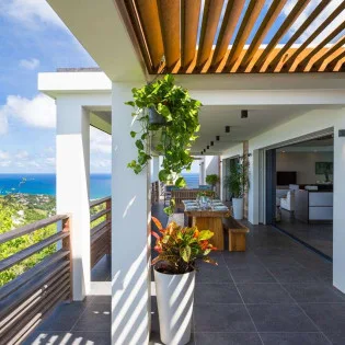  vacation rental photo St Barthelemy WV CLM Villa  St Barts Villa clmter02 desktop SBP